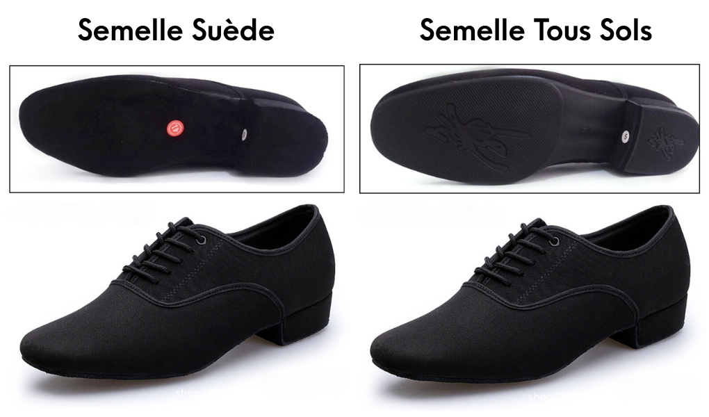 Semelle Suède ou Tous Sols pour les chaussures de danse homme ?
