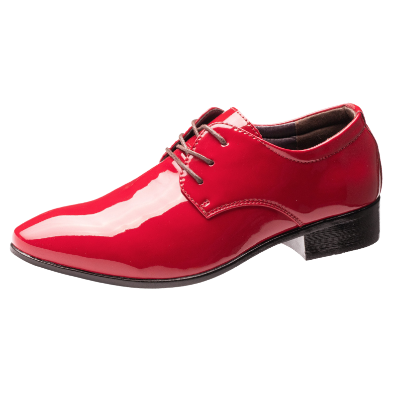 MEN'S DANCE SHOES RED CLASSY