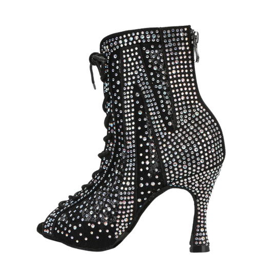STILETTO RHINESTONES HEELS SHOES