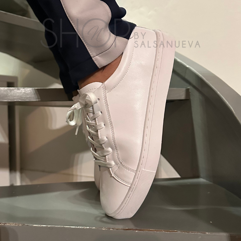 WHITE DANCE SNEAKERS