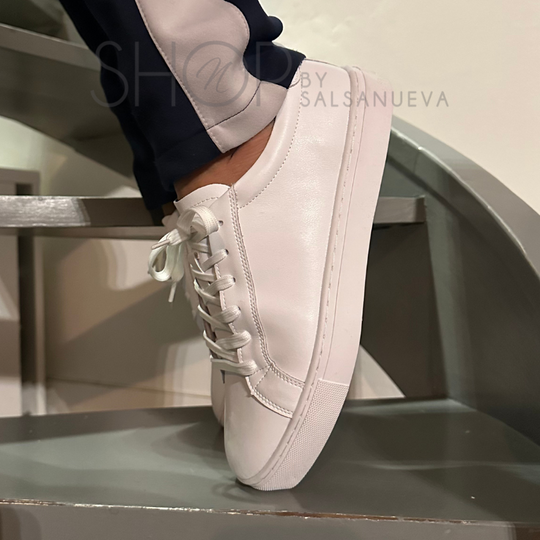 WHITE DANCE SNEAKERS