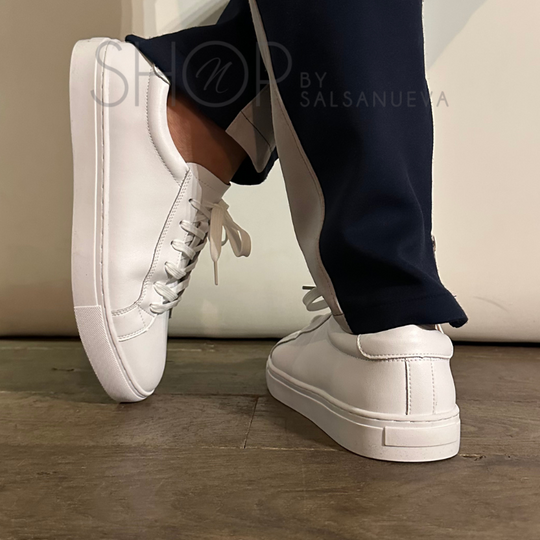 WHITE DANCE SNEAKERS