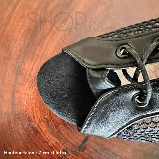 HEELS MIRAGE BLACK BOOTS