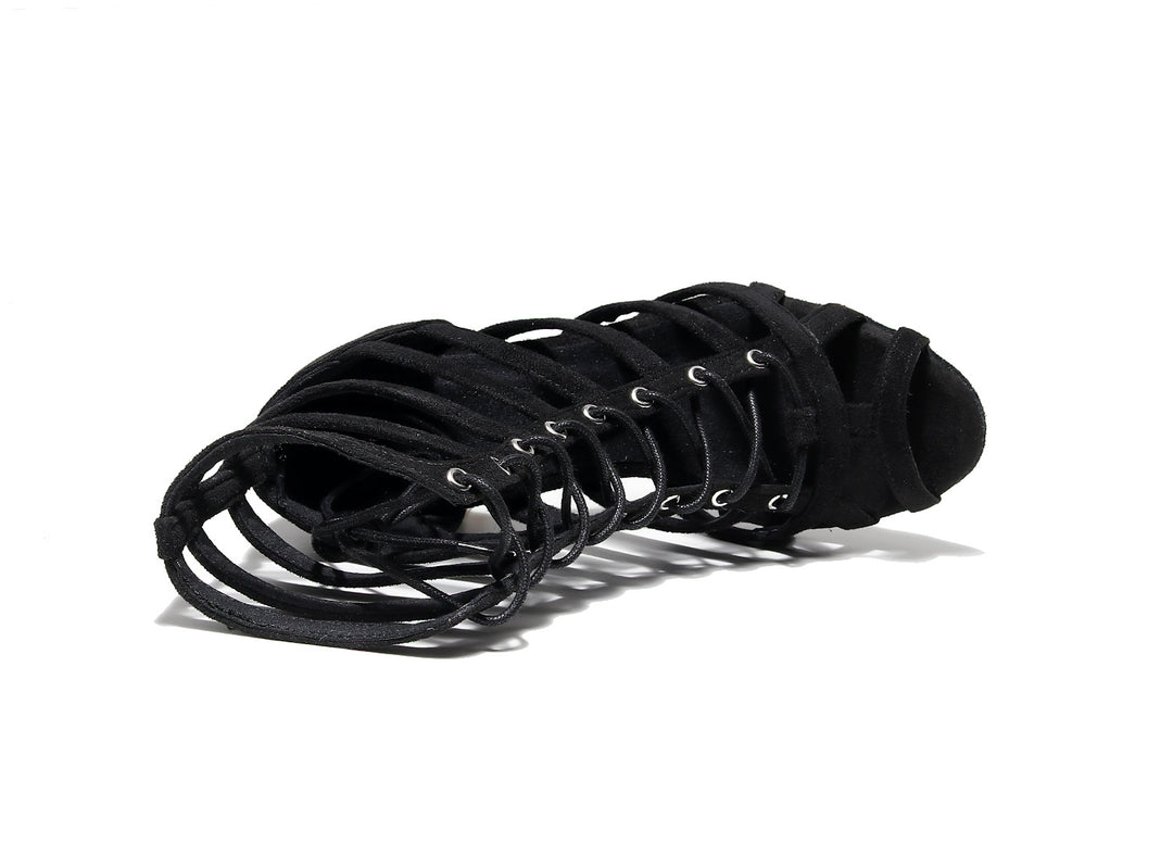 MODERN BLACK HEELS SHOES