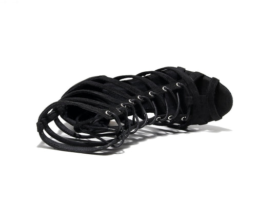 MODERN BLACK HEELS SHOES