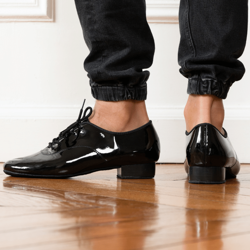 Chaussures noir danses latines homme