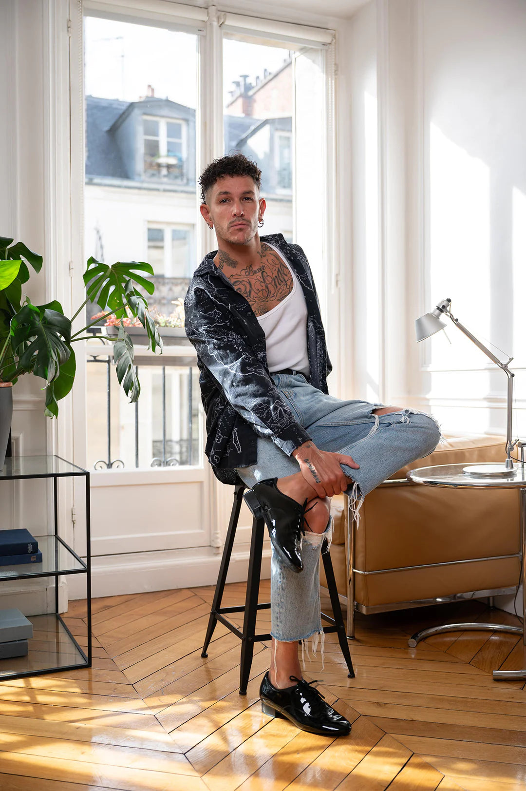 chaussures danse homme