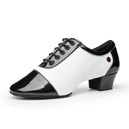 ZAPATOS DE BAILE BLANCO Y NEGRO