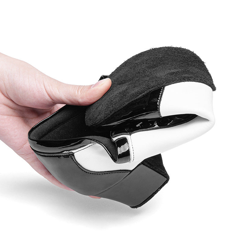 ZAPATOS DE BAILE BLANCO Y NEGRO