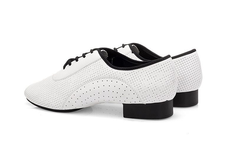 ZAPATOS DE BAILE CUERO BLANCO