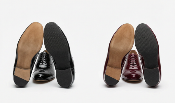 Zapatos de tango para hombre: ¿gamuza o goma para un mejor giro?