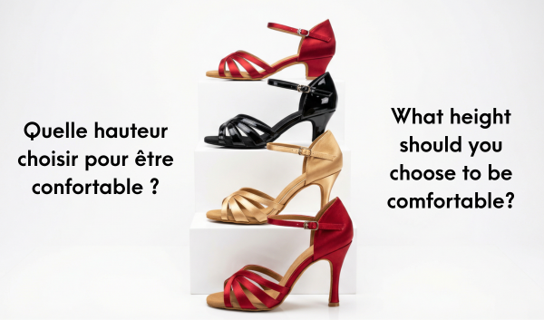 Quelle hauteur de talon pour danser plusieurs heures sans douleur ?