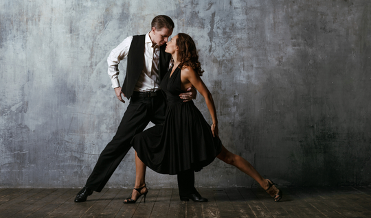 Stiletto heels or flared for Argentinian tango?