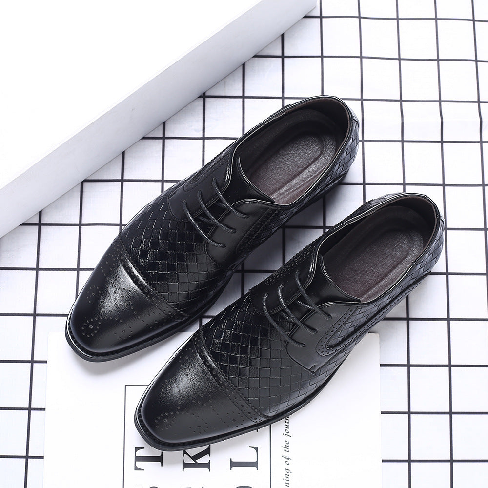 CHAUSSURES DE DANSE HOMME NOIR TRESSÉ