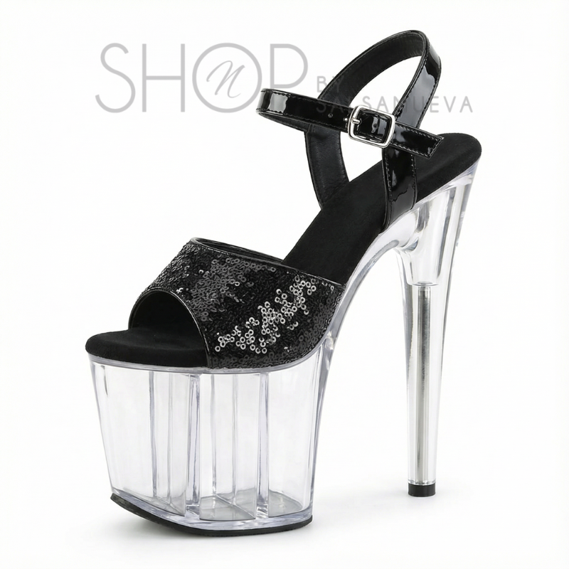 ESCARPINS POLE NUEVA NOIR