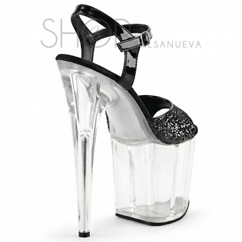 ESCARPINS POLE NUEVA NOIR