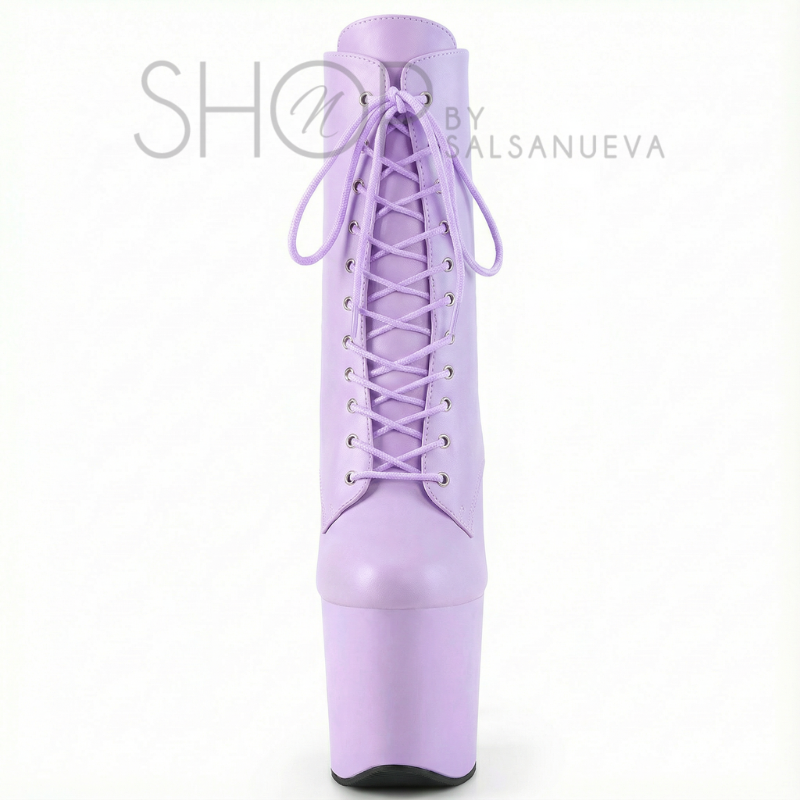 BOTTINES POLE NUEVA LAVANDE MAT