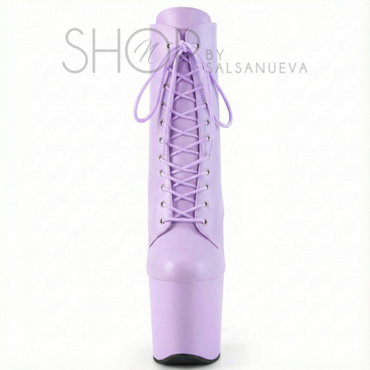 BOTTINES POLE NUEVA LAVANDE MAT