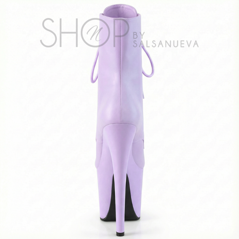 BOTTINES POLE NUEVA LAVANDE MAT