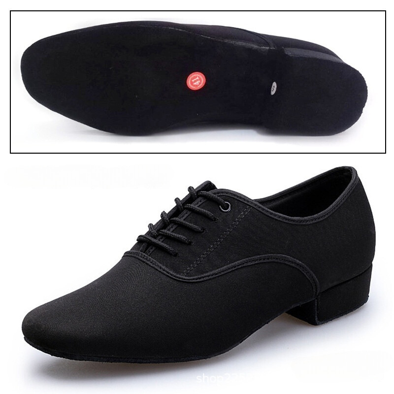 CHAUSSURES DE DANSE TISSU NOIR