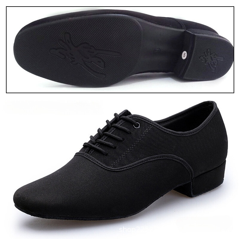 CHAUSSURES DE DANSE TISSU NOIR