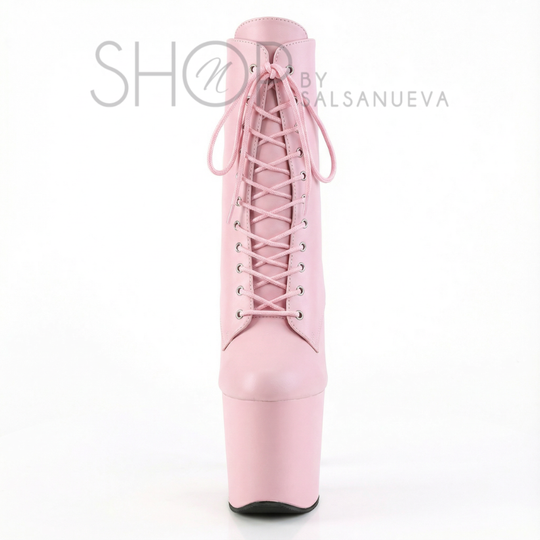 BOTTINES POLE NUEVA ROSE MAT