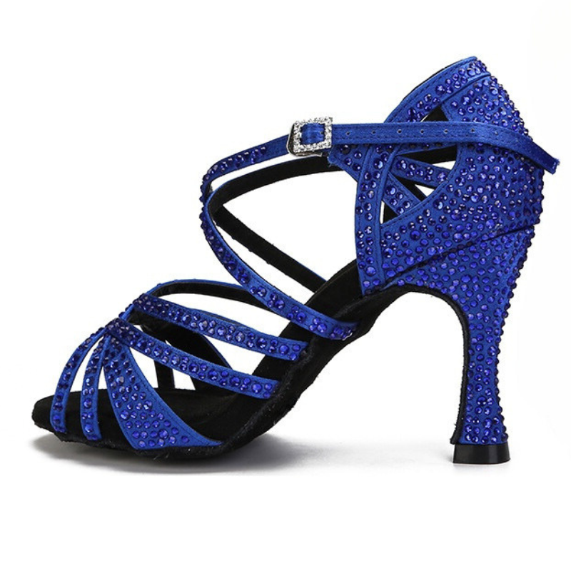 chaussure danse bleue