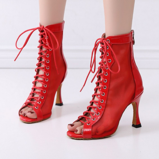 BOTTINES HEELS ROUGE "SÉDUCTION"