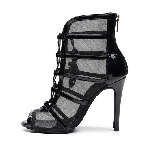 CHAUSSURES HEELS NOIR TRANSPARENT