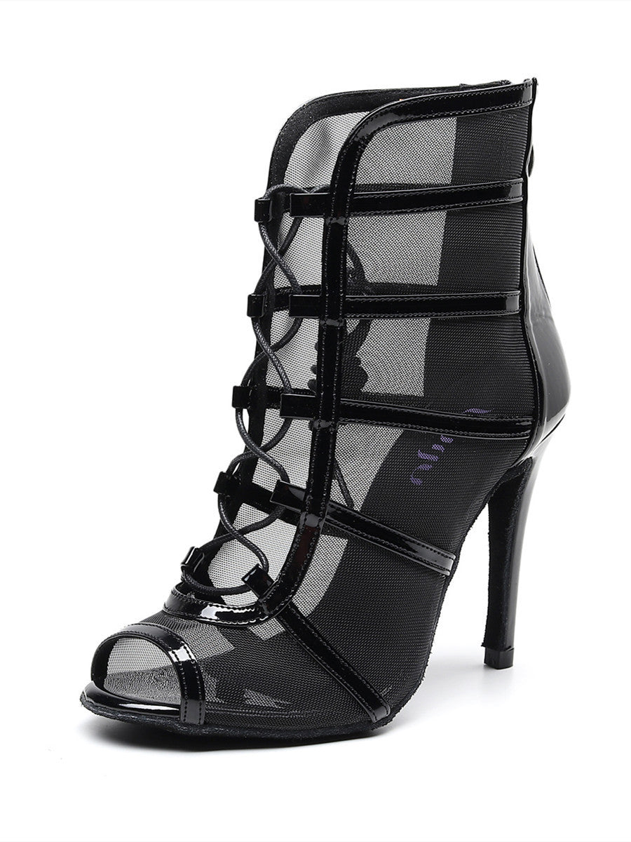 CHAUSSURES HEELS NOIR TRANSPARENT