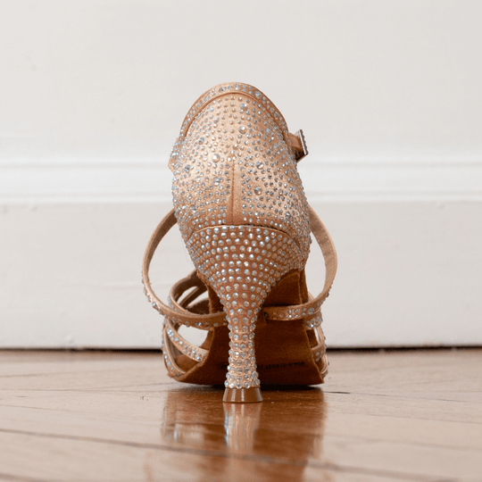 Chaussures à talons danses latines