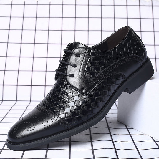 CHAUSSURES DE DANSE HOMME NOIR TRESSÉ