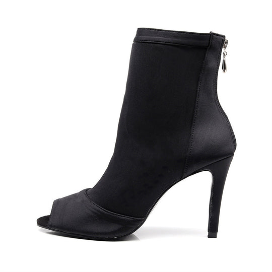 bottines chaussette heels