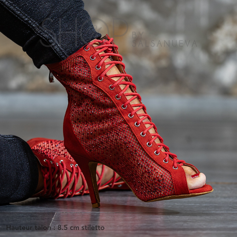 chaussures heels rouges