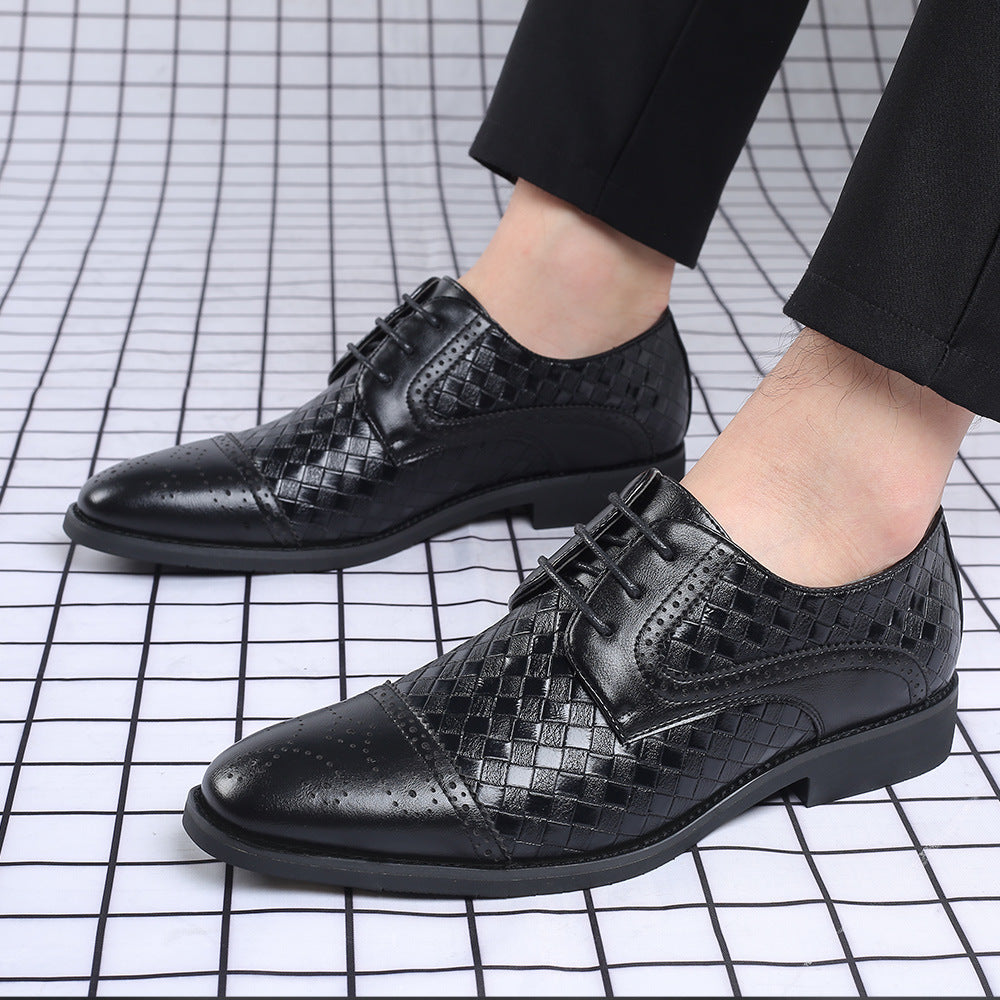 CHAUSSURES DE DANSE HOMME NOIR TRESSÉ