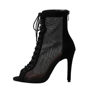 BOTTINES HEELS NOIR "NOCTURNE"