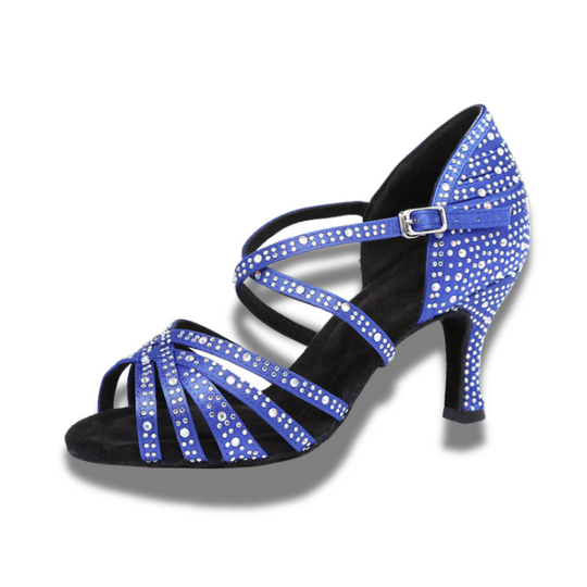 STRASS BACHATA BLEU